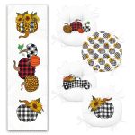 - RunnerYuvPofiSet429-Siyah-Ekose-Kabak-Aycicegi-Motifli-4-Yuvarlak-Pofidik-Sandalye-Minderi-ve-1-Runner-Seti-1 - Realhomes Siyah Ekose Kabak Ayçiçeği Motifli 4 Yuvarlak Pofuduk Sandalye Minderi ve 1 Runner Seti Realhomes