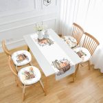 - RunnerYuvPofiSet442-Sonbahar-Temali-Kabak-Motifli-4-Yuvarlak-Pofidik-Sandalye-Minderi-ve-1-Runner-Seti - Realhomes  Sonbahar Temalı Kabak Motifli 4 Yuvarlak Pofuduk Sandalye Minderi ve 1 Runner Seti Realhomes