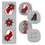 - RunnerYuvPofiSet444-Gri-Ekose-Zeminli-Kirmizi-Kardiyal-Kusu-Motifli-4-Yuvarlak-Pofidik-Sandalye-Minderi-ve-1-Runner-Seti-1 - Realhomes  Gri Ekose Zeminli Kırmızı Kardiyal Kuşu Motifli 4 Yuvarlak Pofuduk Sandalye Minderi ve 1 Runner Seti Realhomes