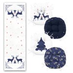 - RunnerYuvPofiSet452-Lacivert-Renkli-Yilbasi-Temali-4-Yuvarlak-Pofidik-Sandalye-Minderi-ve-1-Runner-Seti-1 - Realhomes Lacivert Renkli Yılbaşı Temalı 4 Yuvarlak Pofuduk Sandalye Minderi ve 1 Runner Seti Realhomes