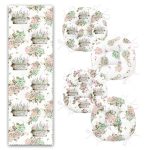 - RunnerYuvPofiSet462-Cicek-Motifli-Dijital-Baskili-4-Yuvarlak-Pofidik-Sandalye-Minderi-ve-1-Runner-Seti-1 - Realhomes Çiçek Motifli Dijital Baskılı 4 Yuvarlak Pofuduk Sandalye Minderi ve 1 Runner Seti Realhomes