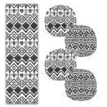 - RunnerYuvPofiSet468-Iskandinav-Desen-Tasarimli-4-Yuvarlak-Pofidik-Sandalye-Minderi-ve-1-Runner-Seti-1 - Realhomes İskandinav Desen Tasarımlı 4 Yuvarlak Pofuduk Sandalye Minderi ve 1 Runner Seti Realhomes