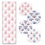 - RunnerYuvPofiSet473-Fatimanin-Eli-Goz-Tasarimli-Dijital-Baskili-4-Yuvarlak-Pofidik-Sandalye-Minderi-ve-1-Runner-Seti-1 - Realhomes Fatıma'nın Eli & Göz Tasarımlı Dijital Baskılı 4 Yuvarlak Pofuduk Sandalye Minderi ve 1 Runner Seti Realhomes