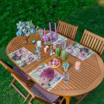 - Servis4lu-Set1-4lu-Gul-Motifli-Dijital-Baskili-Amerikan-Servis-Seti - Realhomes  4'lü Gül Motifli Dijital Baskılı Amerikan Servis Seti Realhomes