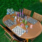 - Servis4lu-Set101-4lu-Siyah-Beyaz-Geometrik-Cizimli-Amerikan-Servis-Seti - Realhomes 4'lü Siyah Beyaz Geometrik Çizimli Amerikan Servis Seti Realhomes