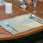 4'lü Dijital Baskılı Özel Tasarım Modern Amerikan Servis Seti Realhomes