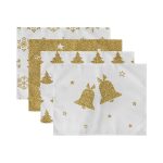 4'lü Mery Christmas Motifli Amerikan Servis Seti Realhomes