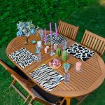 - Servis4lu-Set120-4lu-Siyah-Beyaz-Zebra-Desenli-Amerikan-Servis-Seti - Realhomes 4'lü Siyah Beyaz Zebra Desenli Amerikan Servis Seti Realhomes