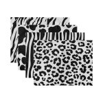 - Servis4lu-Set120-4lu-Siyah-Beyaz-Zebra-Desenli-Amerikan-Servis-Seti-2 - Realhomes 4'lü Siyah Beyaz Zebra Desenli Amerikan Servis Seti Realhomes