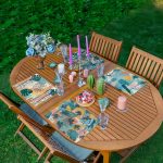 - Servis4lu-Set132-4lu-Renkli-Yaprak-Tasarimli-Amerikan-Servis-Seti - Realhomes 4'lü Renkli Yaprak Tasarımlı Amerikan Servis Seti Realhomes