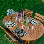 - Servis4lu-Set138-4lu-Siyah-Zeminli-Renkli-Altin-Varakli-Yaprak-Motifli-Amerikan-Servis-Seti - Realhomes 4'lü Siyah Zeminli Renkli & Altın Varaklı Yaprak Motifli Amerikan Servis Seti Realhomes