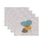 - Servis4lu-Set154-4lu-Soyut-Cizimli-Renkli-Bohem-Tasarimli-Amerikan-Servis-Seti-2 - Realhomes  4'lü Soyut Çizimli Renkli Bohem Tasarımlı Amerikan Servis Seti Realhomes