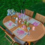 - Servis4lu-Set179-4lu-Gri-Zeminde-Fusya-Agac-Motifli-Amerikan-Servis-Seti - Realhomes 4'lü Gri Zeminde Fuşya Ağaç Motifli Amerikan Servis Seti Realhomes