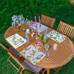 - Servis4lu-Set199-4lu-Ortanca-Cicegi-Tasarimli-Amerikan-Servis-Seti - Realhomes 4'lü Ortanca Çiçeği Tasarımlı Amerikan Servis Seti Realhomes