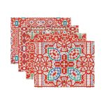 - Servis4lu-Set218-4lu-Renkli-Cini-Desenli-Modern-Amerikan-Servis-Seti-2 - Realhomes 4'lü Renkli Çini Desenli Modern Amerikan Servis Seti Realhomes