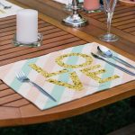 4'lü Gold Yazılı Love Tasarımlı Amerikan Servis Seti Realhomes