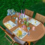 - Servis4lu-Set235-4lu-Beyaz-Zemin-Firca-Darbeleri-Cizimli-Amerikan-Servis-Seti - Realhomes 4'lü Beyaz Zemin Fırça Darbeleri Çizimli Amerikan Servis Seti Realhomes