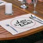 4'lü Sevgililer Günü Özel Tasarım Amerikan Servis Seti Realhomes