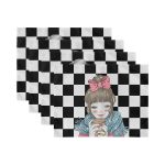 - Servis4lu-Set257-4lu-Dama-Zeminli-Fotograf-Ceken-Kahve-Icen-Kiz-Tasarimli-Amerikan-Servis-Seti-2 - Realhomes 4'lü Dama Zeminli Fotoğraf Çeken & Kahve İçen Kız Tasarımlı Amerikan Servis Seti Realhomes