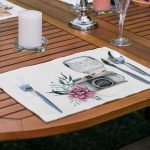 4'lü Özel Tasarım Antika Motifli Amerikan Servis Seti Realhomes