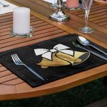 4'lü Siyah Beyaz Gold Detaylı Mery Christmas Temalı Amerikan Servis Seti Realhomes