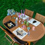 4'lü Siyah Beyaz Gold Detaylı Mery Christmas Temalı Amerikan Servis Seti Realhomes