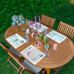 - Servis4lu-Set299-4lu-Renkli-Suluboya-Kelebek-Cizimli-Amerikan-Servis-Seti - Realhomes 4'lü Renkli Suluboya Kelebek Çizimli Amerikan Servis Seti Realhomes