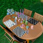 - Servis4lu-Set3-4lu-Siyah-Beyaz-Geometrik-Motifli-Amerikan-Servis-Seti - Realhomes 4'lü Siyah Beyaz Geometrik Motifli Amerikan Servis Seti Realhomes