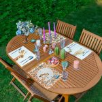 - Servis4lu-Set325-4lu-Ozel-Cizim-Zurafa-Tasarimli-Amerikan-Servis-Seti - Realhomes 4'lü Özel Çizim Zürafa Tasarımlı Amerikan Servis Seti Realhomes