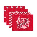 - Servis4lu-Set33-4lu-Kirmizi-Zemin-Home-Sweet-Tasarimli-Amerikan-Servis-Seti-2 - Realhomes 4'lü Kırmızı Zemin Home Sweet Tasarımlı Amerikan Servis Seti Realhomes