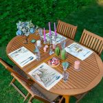 4'lü Geyikli Bağ Evi Kış Temalı Amerikan Servis Seti Realhomes