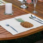 4'lü Avakado Tasarımlı Amerikan Servis Seti Realhomes