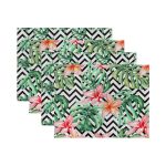 - Servis4lu-Set53-4lu-Siyah-Zigzagli-Yaprak-Tasarimli-Amerikan-Servis-Seti-2 - Realhomes 4'lü Siyah Zigzaglı Yaprak Tasarımlı Amerikan Servis Seti Realhomes