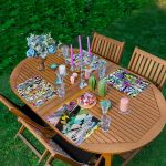 - Servis4lu-Set57-4lu-Karisik-Renkli-Firca-Darbeleri-Tasarimli-Amerikan-Servis-Seti - Realhomes 4'lü Karışık Renkli Fırça Darbeleri Tasarımlı Amerikan Servis Seti Realhomes