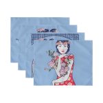 - Servis4lu-Set67-4lu-Mavi-Zemin-Etnik-Kadin-Figurlu-Amerikan-Servis-Seti-2 - Realhomes 4'lü Mavi Zemin Etnik Kadın Figürlü Amerikan Servis Seti Realhomes