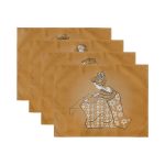 - Servis4lu-Set70-4lu-Kahverenkli-Kadin-Etnik-Figurlu-Amerikan-Servis-Seti-2 - Realhomes 4'lü Kahverenkli Kadın Etnik Figürlü Amerikan Servis Seti Realhomes