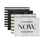 - Servis4lu-Set75-4lu-Siyah-Beyaz-Geyik-Gold-Detayli-Amerikan-Servis-Seti-2 - Realhomes 4'lü Siyah Beyaz Geyik & Gold Detaylı Amerikan Servis Seti Realhomes