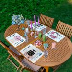 4'lü Parfüm Tasarımlı Amerikan Servis Seti Realhomes