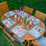 - Servis6li-Set101-Gorsel1 - Realhomes 6'lı Mavi Zeminli Japon Kadın Figürlü Amerikan Servis Seti Realhomes