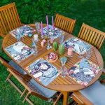 - Servis6li-Set102-Gorsel1 - Realhomes 6'lı Mavi Zeminli Japon Kadın Figürlü Amerikan Servis Seti Realhomes