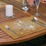 - Servis6li-Set105-Gorsel2 - Realhomes 6'lı Kahverengi Zeminli Etnik Figürlü Amerikan Servis Seti Realhomes