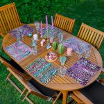 - Servis6li-Set108-Gorsel1 - Realhomes 6'lı Renkli Zebra Desen Tasarımlı Amerikan Servis Seti Realhomes