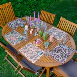 - Servis6li-Set110-Gorsel1 - Realhomes 6'lı Sarmaşık Çiçek Tasarımlı Amerikan Servis Seti Realhomes