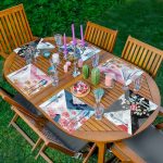 - Servis6li-Set112-Gorsel1 - Realhomes 6'lı Geometrik Üçgen İçinde Gül Tasarımlı Amerikan Servis Seti Realhomes