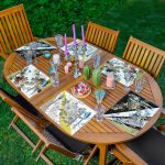 - Servis6li-Set113-Gorsel1 - Realhomes 6'lı Renkli Zemin Gül Tasarımlı Amerikan Servis Seti Realhomes