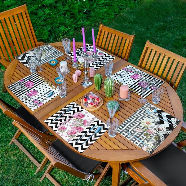 - Servis6li-Set116-Gorsel1 - Realhomes  6'lı Mery Christmas Yılbaşı Temalı Amerikan Servis Seti Realhomes