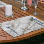 - Servis6li-Set117-Gorsel2 - Realhomes  6'lı Gri & Siyah Mermer Motifli Amerikan Servis Seti Realhomes