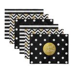 6'lı Sweet Holiday Temalı Gold Detaylı Amerikan Servis Seti Realhomes