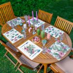 6'lı Kaktüs Tasarımlı Amerikan Servis Seti Realhomes