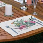 6'lı Kaktüs Tasarımlı Amerikan Servis Seti Realhomes